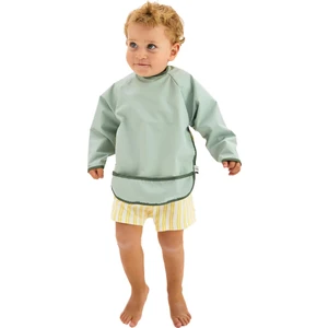 Uzun Kollu Leke Tutmaz Bebek Mama ve Oyun Önlüğü