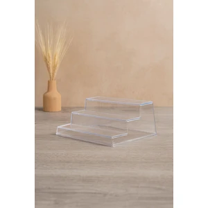 3 Merdivenli Pleksi Stand Baharatlık Standı Kozmetik Standı Sadece Stand