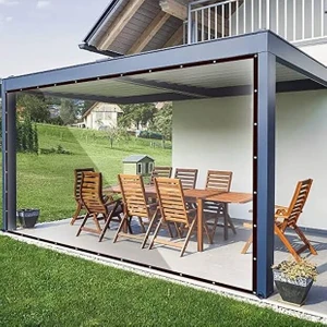 Şeffaf Branda Kış Bahçesi Kamelya Kuş Gözlü 0.80MM Su Geçirmez (Ölçüler Cm'dir)