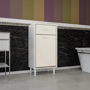 Modilayn Mutfak Dolabı Sepetli Banyo Dolabı Kirli Çamasır  Dolabı Oyuncak Dolabı Çok Amaçlı Dolap