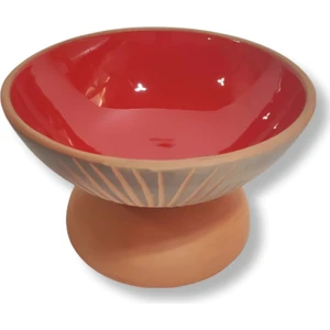 Rustik Ayaklı Orta Kase