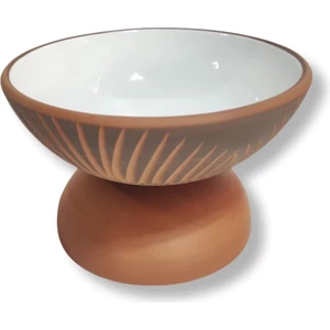 Rustik Ayaklı Büyük Kase