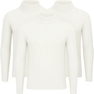 3'lü Paket Yarım Boğazlı Erkek Kazak