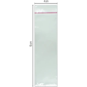 4*15 Bantlı OPP (Parlak) Jelatin 1000 Adet