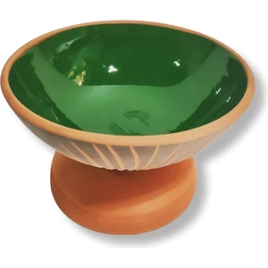 Rustik Ayaklı Büyük Kase