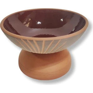 Rustik Ayaklı Büyük Kase