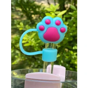 1 Adet Renkli 10 mm Için Pipet Tıpası Çiçekli Pipet Kapağı Quencher Pipet Tıpası 40 Oz ve 30 Oz Uyumlu