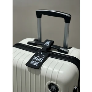 1 Adet Universal Bear Club Baskılı Bavul Etiketi Valiz Etiketi Su Geçirmeyen Pvc Isimli Kartlık