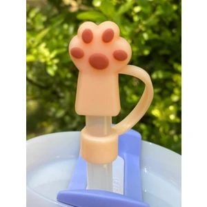 1 Adet Renkli 10 mm Için Pipet Tıpası Çiçekli Pipet Kapağı Quencher Pipet Tıpası 40 Oz ve 30 Oz Uyumlu