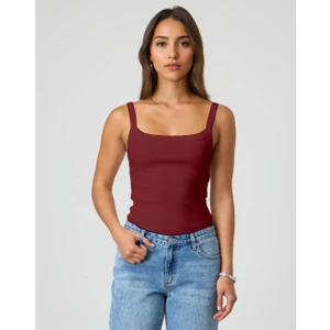 Ince Askılı Fitilli Atlet