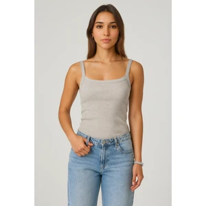 Ince Askılı Fitilli Atlet