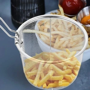Paslanmaz Çelik  Cips Patates Kızartma Teli  20 cm