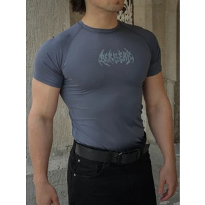 Berserk - Compression Nefes Alan Ultra Esnek Yapı Fitness T-Shirt (Füme)