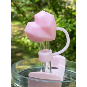 1 Adet Renkli 10 mm Için Pipet Tıpası Çiçekli Pipet Kapağı Quencher Pipet Tıpası 40 Oz ve 30 Oz Uyumlu