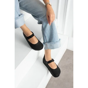 Ottawa Hakiki Deri Mantar Taban Ortopedik Kadın Babet