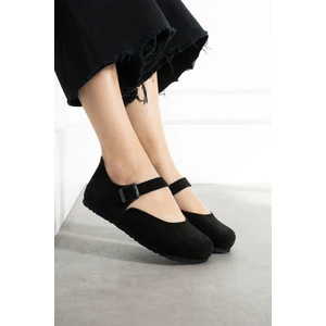 Ottawa Hakiki Deri Mantar Taban Ortopedik Kadın Babet