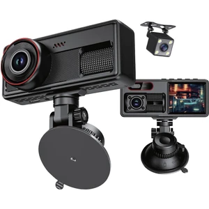 Blm-88 3 Kanallı Full Hd Araç Kamerası | Wifi Destekli Ön – Iç – Arka Kamera Seti