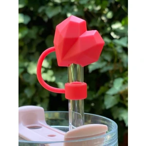 1 Adet Renkli 10 mm Için Pipet Tıpası Çiçekli Pipet Kapağı Quencher Pipet Tıpası 40 Oz ve 30 Oz Uyumlu