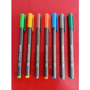 Fineliner Renkli Keçeli Kalem 0.4 mm Uçlu