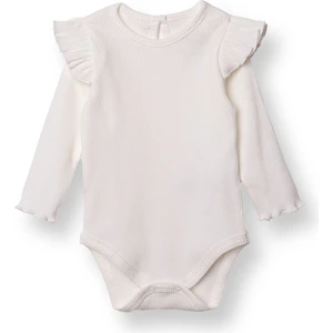 Hellobaby Kız Bebek Uzun Kol Body Bisiklet Yaka