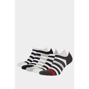 Erkek 5'li Pamuklu Sneaker Çorap F5327AXNS