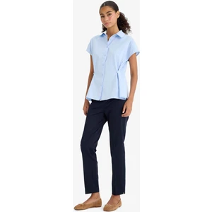 Sigaret Normal Bel Düz Paça Saten Pantolon