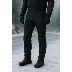 Outdoor Erkek Softshell Pantolon – Su ve Rüzgar Geçirmez, İçi Polarlı, Tactical Outdoor Siyah