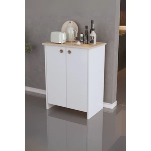 Plus Çok Amaçlı 2 Kapaklı Dolap Sonomo Beyaz