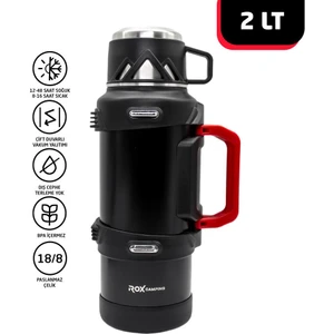Rox Camping 2000 Kamp Termos 2.0 Lt