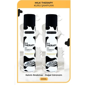 Milk Therapy Kuru Şampuan 200 ml - Besleyici, Hacim Veren x 2 Adet