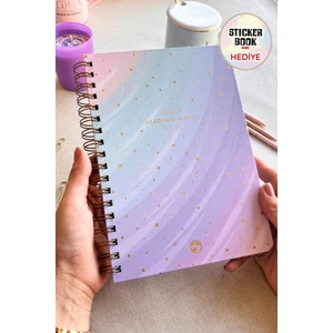 Akademik Ajanda 17X24 cm Spiralli 25/26 Aura