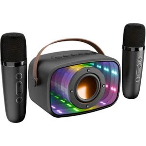 MD-57BT Endless 5W Tf + USB + Aux + Bt Destekli 2 Wireless Karaoke Mikrofon 1200MAH