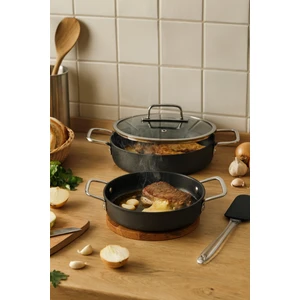 FİN 6 Parça Sahan Seti Siyah