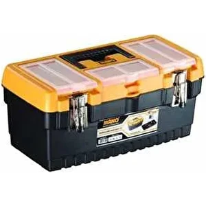 Grip 16" Metal Kilitli Takım Çantası Organizerli Dayanıklı Tasarım 1 Parça