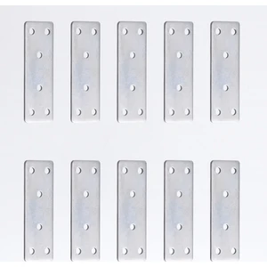 Mobilya Köşe Bağlantı Demiri 30X90 mm 10 Adet Set Düz Metal Gönye Dolap Kitaplık Vestiyer Sabitleme