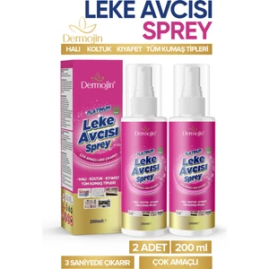 2 Adet Platinum Çok Amaçlı Leke Çıkarıcı 200 ml