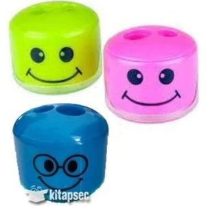 2065 Emoji Kalemtraş Kalem Açacak 1 adet istediğin renk