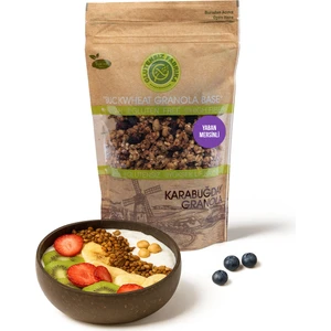 Glutensiz Fabrika Yabanmersinli Yulaf & Karabuğday Granola 300 g (Glütensiz & Vegan)