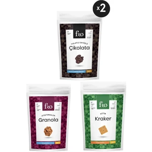 4'lü Glutensiz Vegan Atıştırmalık