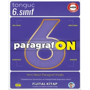 2026 Basım Tonguç Akademi 6. Sınıf Paragrafon Soru Bankası