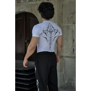 Cyber Bones - Compression T-Shirt (Beyaz)