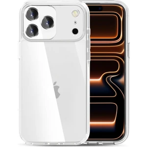 Iphone 17 Pro Uyumlu Kamera Korumalı Şeffaf Silikon Kılıf