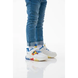 Saks Cırtlı Işıklı Hafif Erkek Çocuk Spor Ayakkabı Heros P