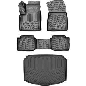 Nissan Qashqai 2023 Araca Özel Üretim 3D Havuzlu Paspas ve Bagaj Havuzu