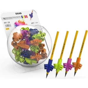 Kaly Kalem Tutma Aparatı Simli - 10 Adet