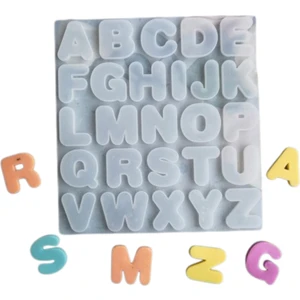 Bubble Büyük Harfler Kalıbı