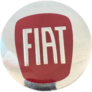 55.5 mm  Yapıştırma Jant Göbek Arması Takım (4 Adet) Fıat