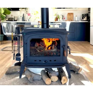 Flame Stove FS-032 Yk Altara Lüx  3 Camlı Yan Kapaklı Şömine