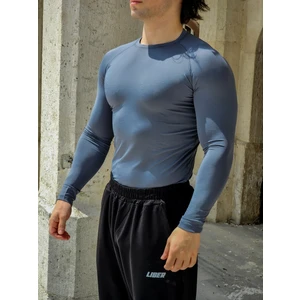 Basic Uzun Kollu Compression T-Shirt (Fume)