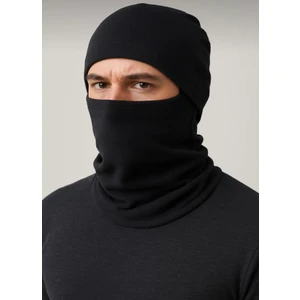 Kar Maskesi Siyah Termal Unisex Balaklava- Motosiklet, Kayak ve Outdoor Kullanım